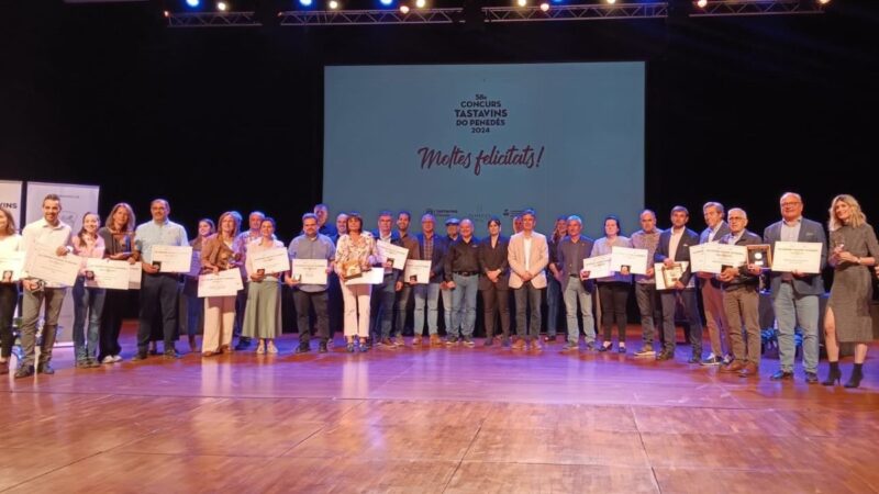 As vinícolas Font-rubí vencem o Concurso Tastavins DO Penedès com 3 ouros e 2 bronzes!