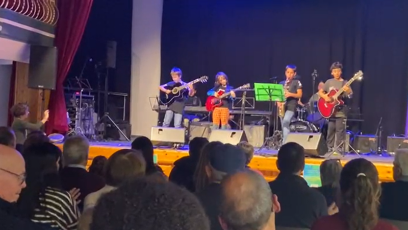 Concerto da Escola de Música Alt Penedès em Guardiola