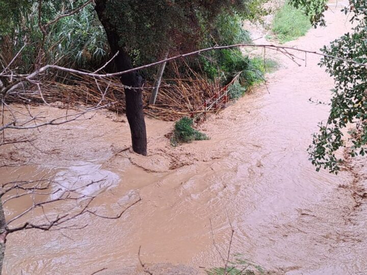 Chuva forte e repentina sobre Font-rubí