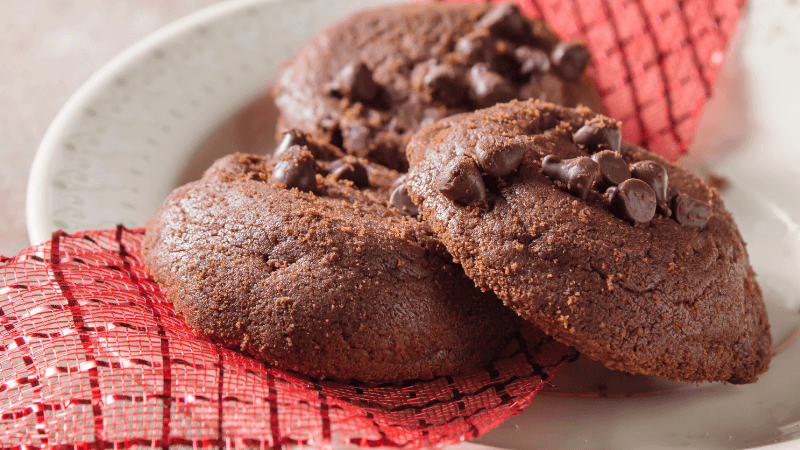 biscoito de chocolate