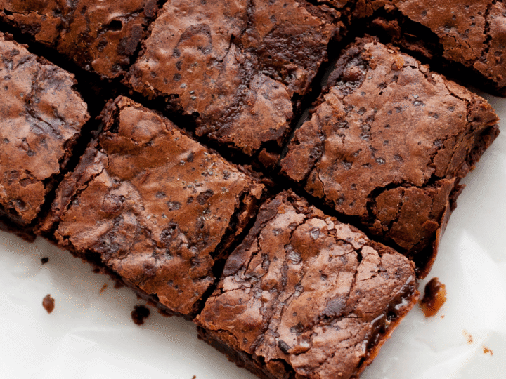 Receita de Brownie de Chocolate com Casquinha Crocante