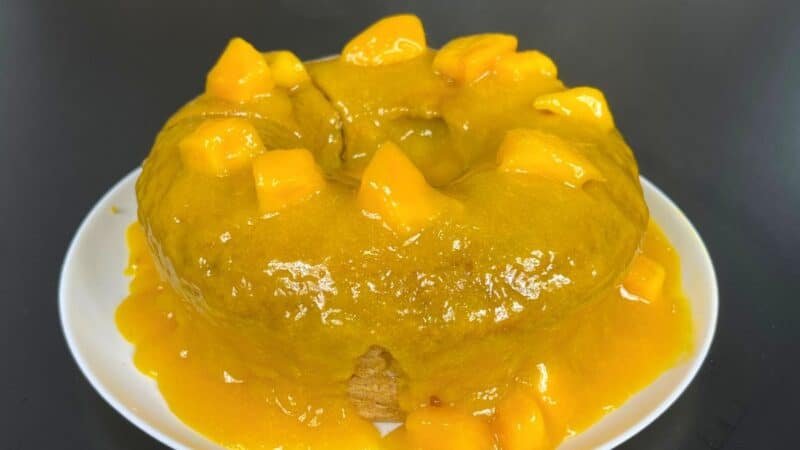 Bolo de Casca de Manga: Receita Sustentável, Deliciosa e Macia