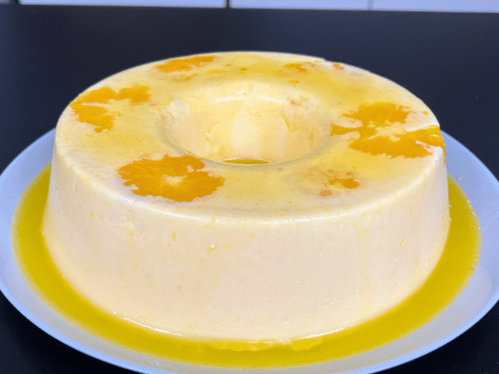 Pudim de Laranja com Calda – Sobremesa Refrescante e Cremosa