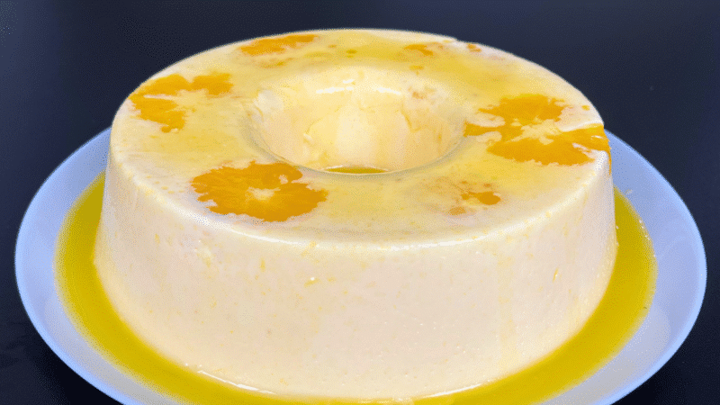 Pudim de Laranja com Calda – Sobremesa Refrescante e Cremosa