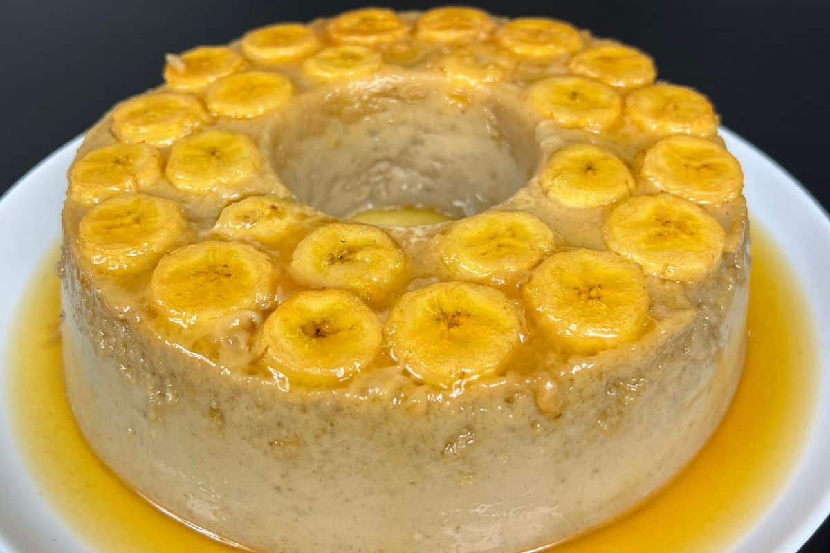 Pudim de Bananas — Sobremesa Rápida, Cremosa e Irresistível