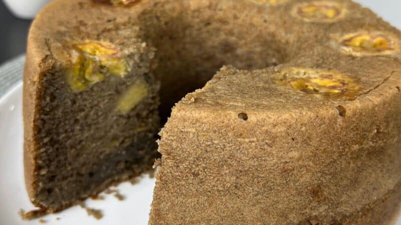 Bolo de Casca de Banana – Sustentável, Macio e Maravilhoso!