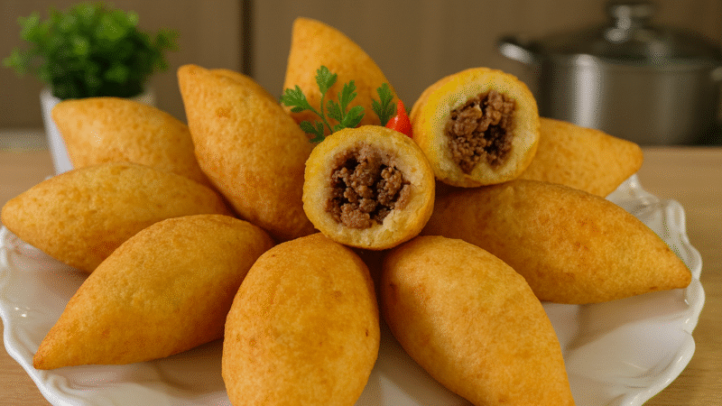 Salgado com Massa de Mandioca: Receita Simples, Crocante e Perfeita para Vender