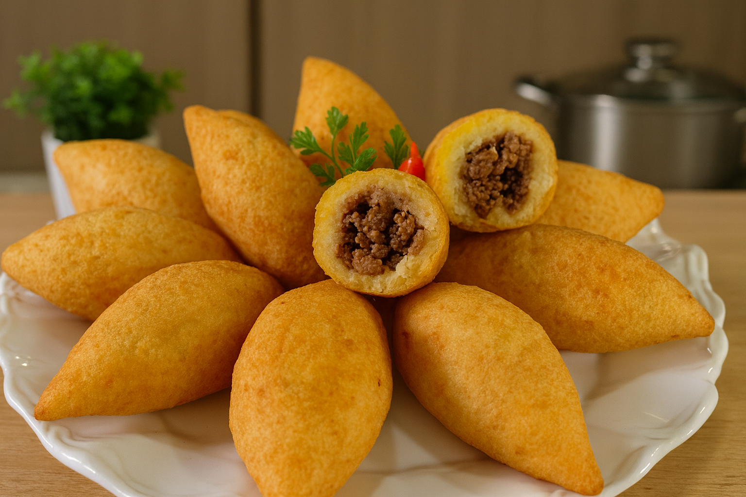 Salgado com Massa de Mandioca: Receita Simples, Crocante e Perfeita para Vender